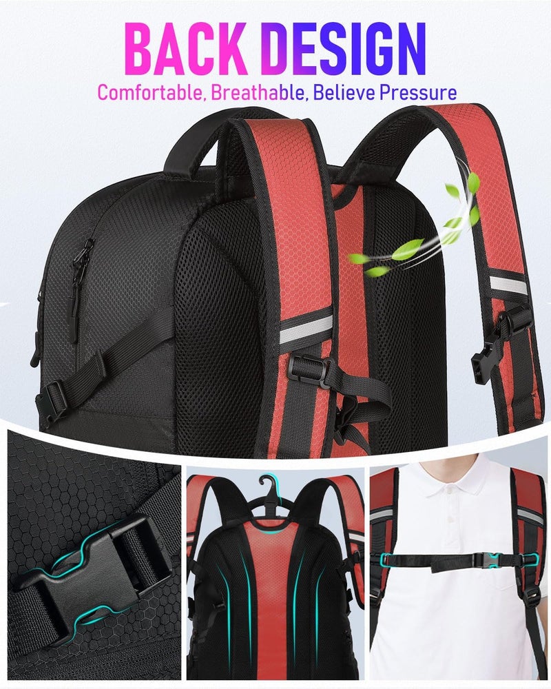 LOINTET Basketball Bag Backpack with Ball Holder Shoes Compartment, Large Basketball Accessories Sports Bag - Image 5